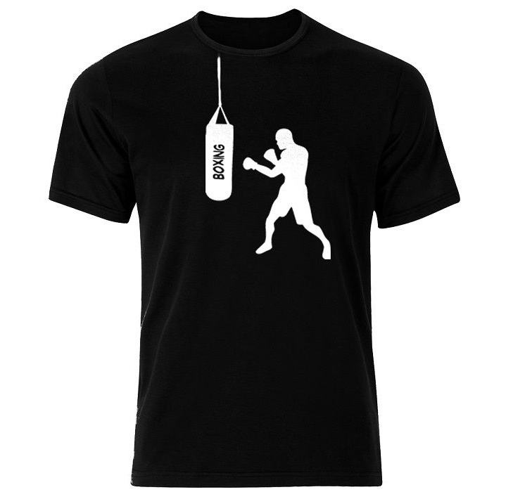 تی شرت ورزشی نخی مردانه فلوریزا طرح بوکس